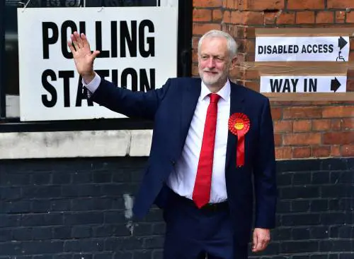 Jeremy Corbyn al voto