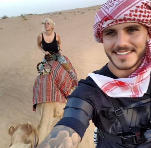 Le vacanze da sogno a Dubai di Wanda Nara e Mauro Icardi
