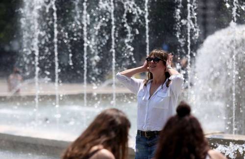 Caldo africano: settimana bollente a Milano