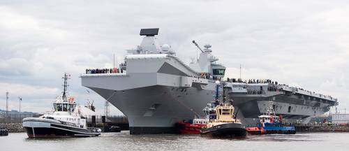 Le portaerei inglesi vulnerabili agli economici missili antinave russi e cinesi