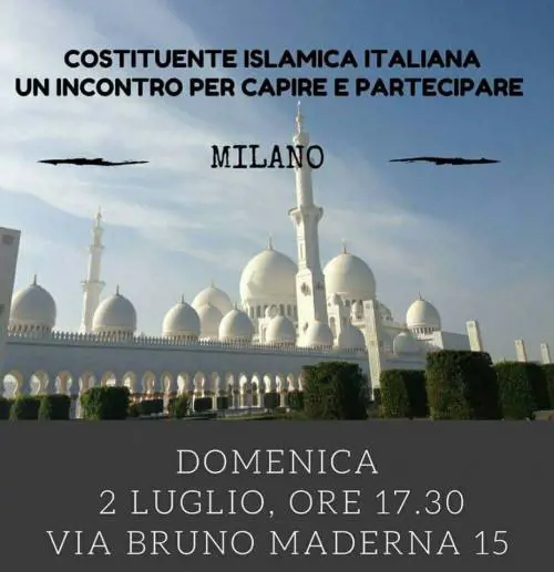 Il partito islamico nasce nella moschea abusiva degli integralisti turchi