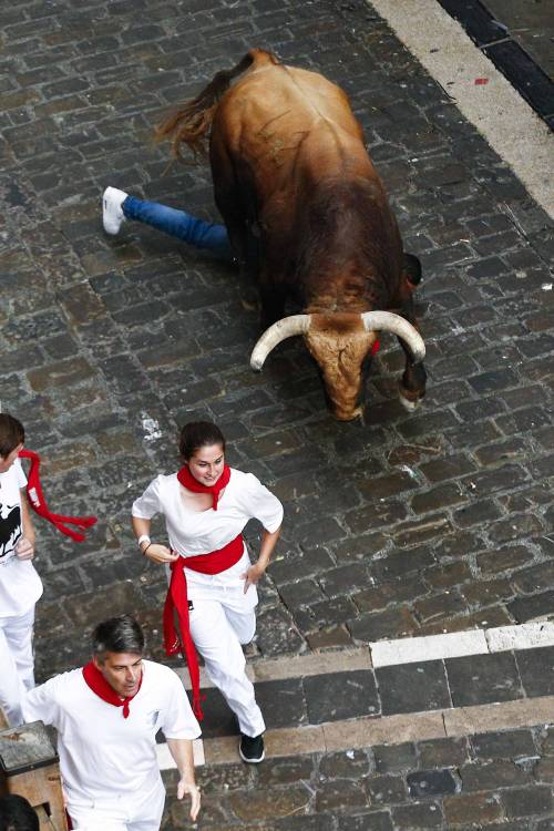 Festival di San Firmino a Pamplona: diversi feriti tra gli spettatori