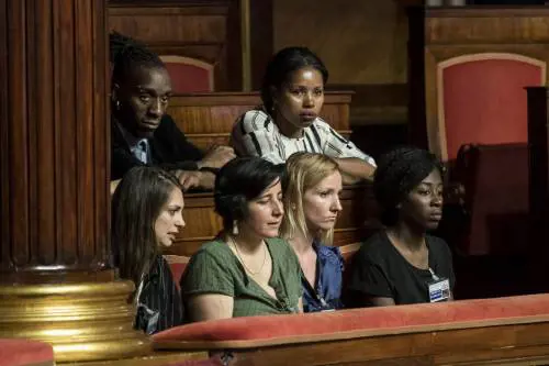 Immigrati sulle tribune del Senato riservate al pubblico