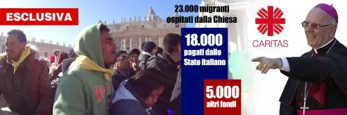 Migranti, la Cei predica accoglienza (ma la fa a spese dello Stato)