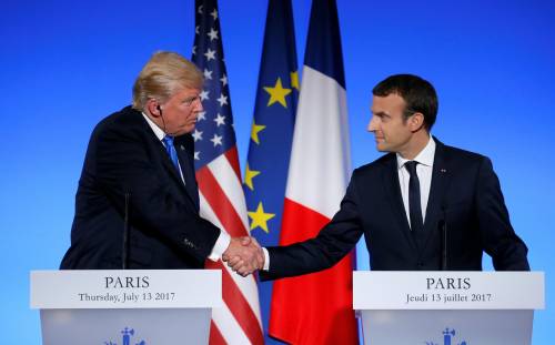 Da Trump a Macron, convergenze sulla Siria