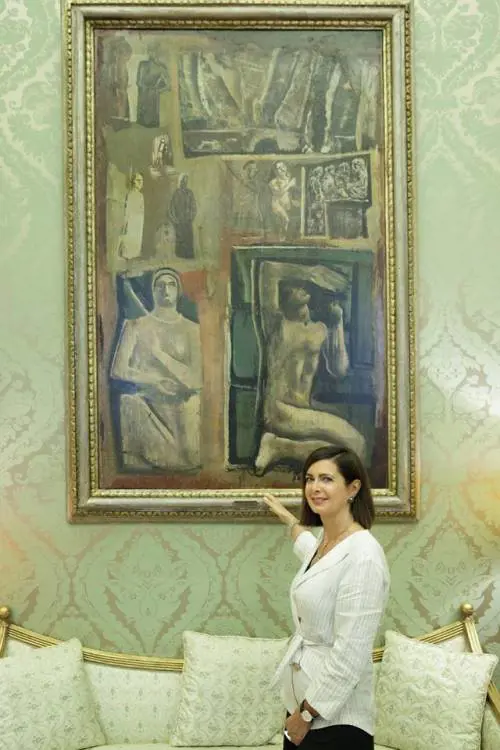 Se la Boldrini si fa la foto con un quadro di Sironi