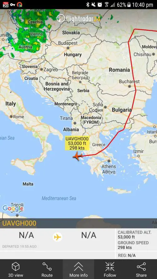 I droni spia di Sigonella visibili su internet