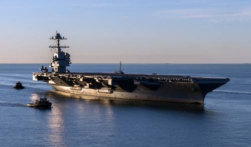 US Navy, entra in servizio la portaerei più potente del mondo