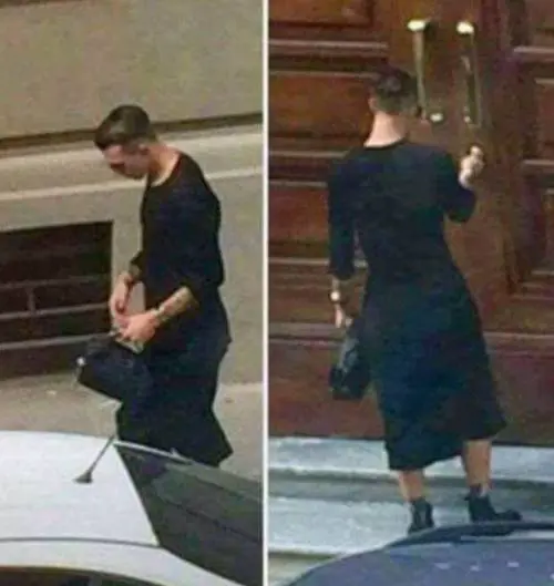 Lo strano look "al femminile" di Federico Bernardeschi