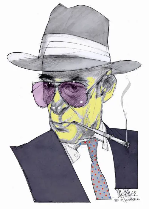 Hunter S. Thompson il grande cacciatore di squali e conformisti