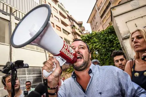 Moschea di via Cavalcanti, il presidio della Lega