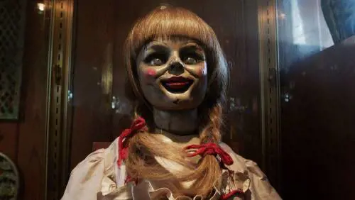 Il set di "Annabelle" benedetto dal prete