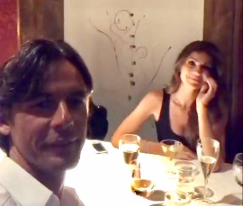 Pippo Inzaghi e Alessia Ventura di nuovo insieme