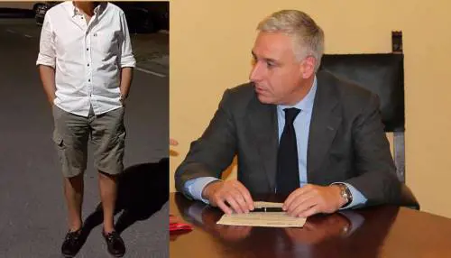 Bermuda vietati, il sindaco non cena