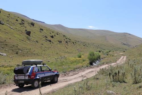 Il Mongol Rally prosegue tra Armenia e Iran