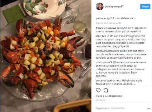 I post della Perego su Instagram scatenano gli "haters"