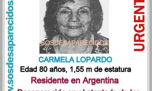 Carmela, la terza vittima italiana