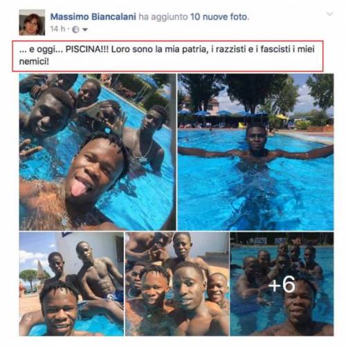Denunciato don Biancalani per le foto dei migranti in piscina