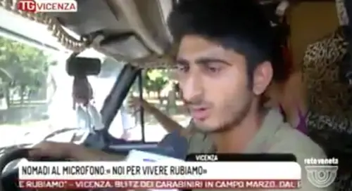 La confessione choc del rom: "Per vivere rubiamo in giro"