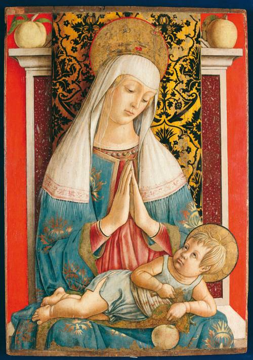 "Madonna in trono", Carlo Crivelli