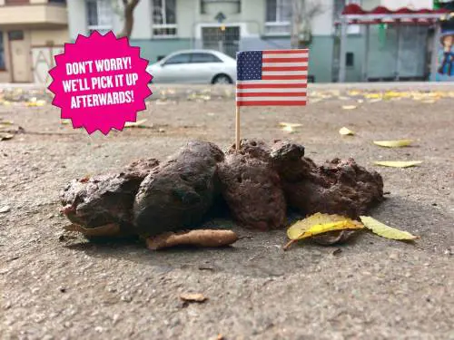 San Francisco, cacca di cane per fermare il raduno dell'estrema destra