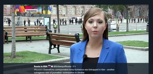 Ucraina, Mosca accusa Kiev: "Giornalista russa rapita dai servizi segreti"