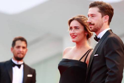 Maria Elena Boschi alla Mostra di Venezia