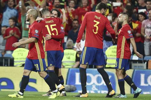 La Spagna "mata" l'Italia: secco 3-0 al Bernabeu. Mondiali 2018 a rischio