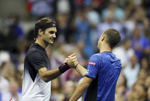 Federer sbatte contro Del Potro: out ai quarti degli Us Open