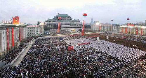 Grande festa a Pyongyang per il sesto test nucleare