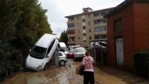 I danni del maltempo in Toscana