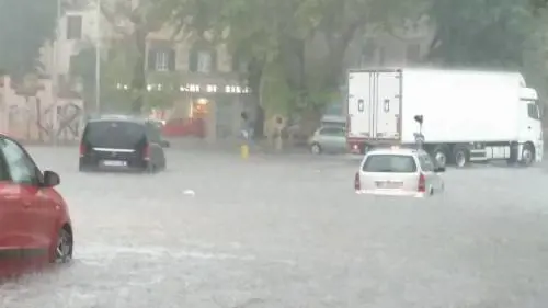 I danni del maltempo a Roma