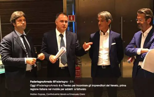 Legno arredo, il Veneto laboratorio di crescita