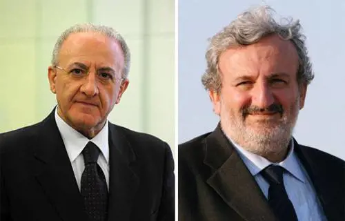 Emiliano e De Luca alla guerra della mozzarella