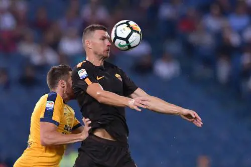 Doppio Dzeko, tutto facile per la Roma