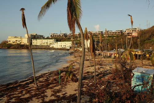 L'uragano Maria ai Caraibi