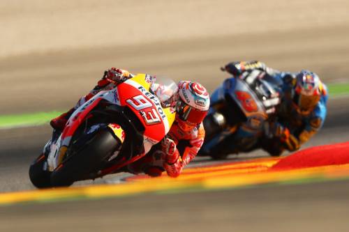 MotoGp, vince Marquez, Valentino Rossi quinto