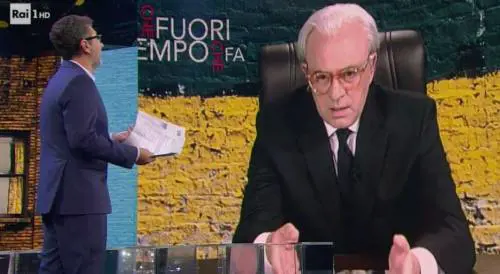 E Crozza "punge" Fazio: "Le tasse per pagarti"
