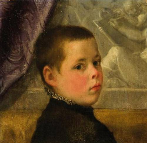 Così il piccolo Antonio dopo il "rapimento" è tornato nel dipinto