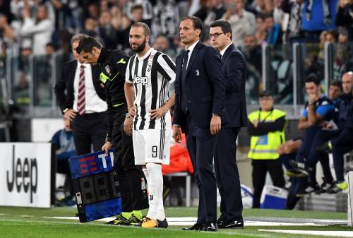 Allegri cerca la Juve d'Europa e tiene Higuain sulle spine