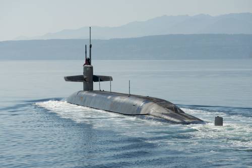 Sottomarino lanciamissili Usa intercettato dai russi nel Mediterraneo