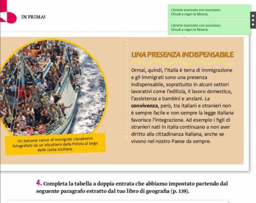 Lo spot allo ius nel libro di scuola: "Immigrati sono indispensabili"