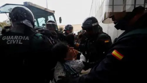 La rete clandestina che informa sugli spostamenti della Guardia Civil