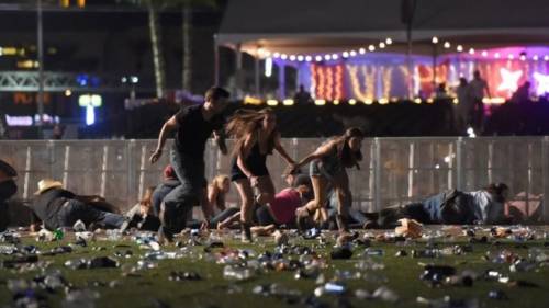 Las Vegas, le immagini del terrore