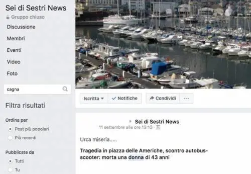 Allarme su Facebook: cerchi la parola "cagna" e viene fuori "donna"