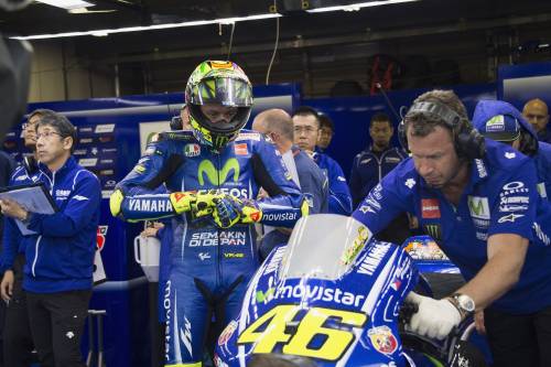 Valentino Rossi insoddisfatto: "Siamo nei guai, la moto scappa ovunque"