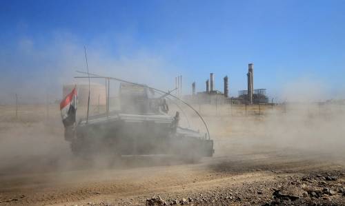 Le milizie irachene nella città degli yazidi dopo la ritirata curda