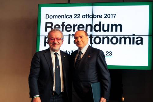 Autonomia, Berlusconi lancia il referendum: "Proporlo in tutte le Regioni"