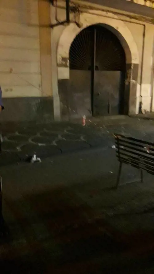 Bomba esplosa fuori casa del boss