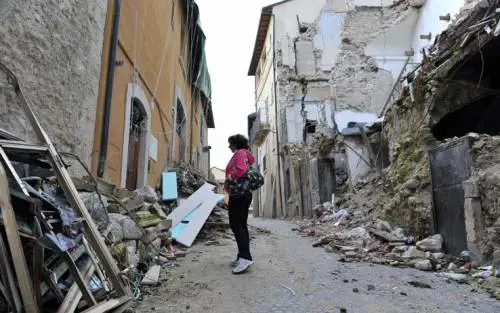 Il centro storico de L'Aquila